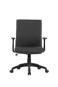 Chefsessel ROCKET Chefsessel / Kunststoff schwarz / Bezug Webstoff dunkelgrauschwarz, grün oder Cordstoff grau / Wippmechanik / Sicherheitsklemmschutz / Sicherheitsrollen / B 56, H 92,5-100,5,T 61,5 cm