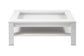 RALPH Couchtisch, mit Glasplatte u. Schublade Beistelltisch in weiß, Eiche-Optik oder Old-Wood-Optik